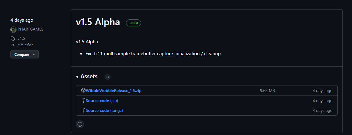 WibbleWobble Release Page
